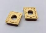 RK7025 CNMG190612 DM Carbide Cutting Inserts Yellow Color For CNC Cutting Tool