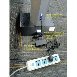 Quality Face Recognition Device Chargeable Floor Stander With Lithium Battery for sale
