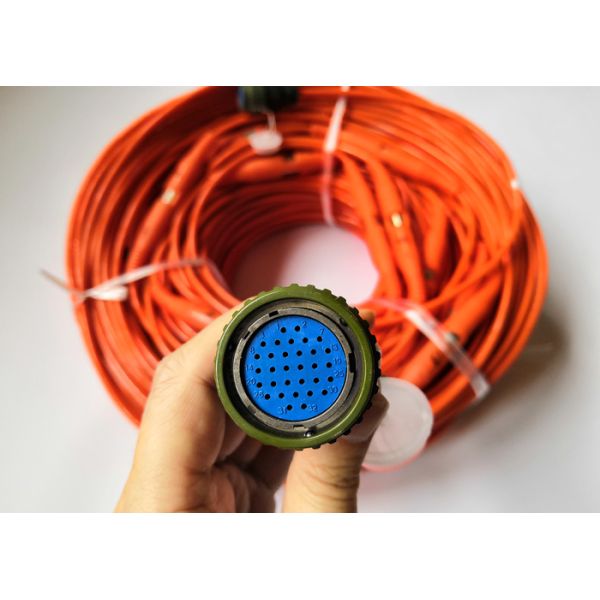 30 Channel Seismic Cable 30 Split Spring Take - Out Molded Type