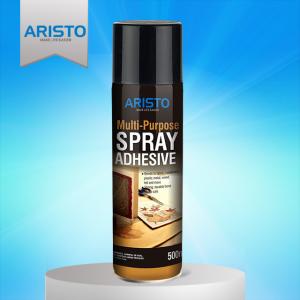 China 600ml Waterproof Aristo Textile Spray Adhesive Non Yellowing on sale