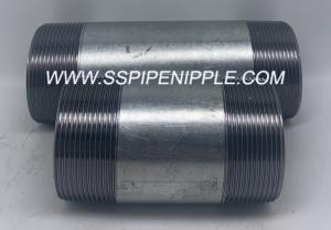 Quality Seamless Galvanized Pipe Nipple Durable Carbon Steel Pipe Nipples for sale