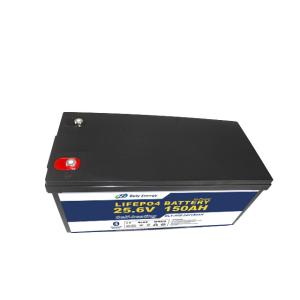 Quality 150Ah Rechargeable Li Ion Battery Pack Uninterruptible 25.6 V Lifepo4 Battery Pack for sale