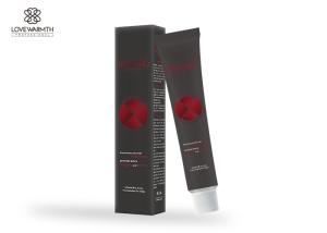 Quality Natural Bright Gray Permanent Hair Color Cream Shine Material Mahogany Color for sale