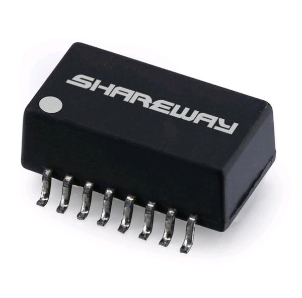 H1102 10/100 Base -T Single Port Surface Mount Transformer Modules Lan Type SOP