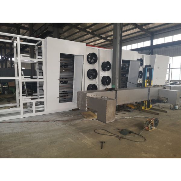 PLC Batch Off Rubber Cooling Machine Compound Film Batch Off Cooler Air Drying