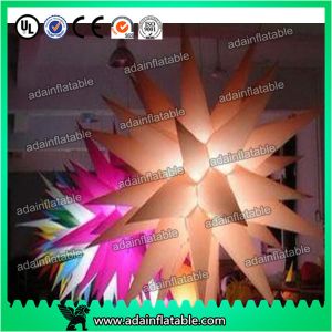 Quality Color Customed LED Lighting Inflatable Stars For Parties Decoration for sale