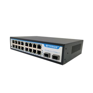 Buy cheap FTTH Ethernet Network Switch 480 Gbps Switching Capacity 16 Ports 2 Slot POE from wholesalers