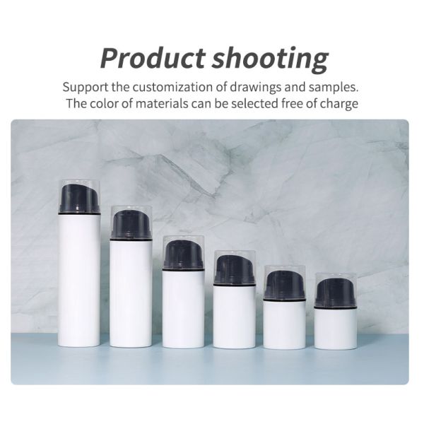 PP Mini Cosmetic Bottles Customized Empty Airless Pump Bottle For Skincare