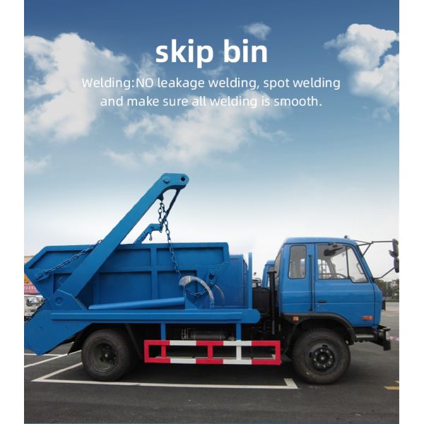 Eco Friendly 6 Cubic Metre Skip Containers Garbage Bins Recycling Bins