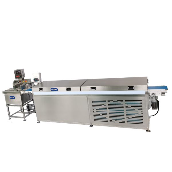 Space-Saving Automatic Chocolate Enrober with Melting Tank | Continuous Supply