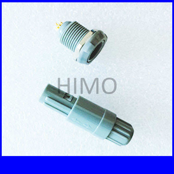 two key 2 pin PAGPKG 1P series male and female redel medical plastic connector