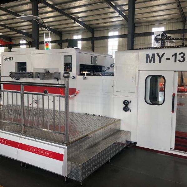 Multi-Functional Automatic Die Cutting Machine with Certification Sheet Cutter