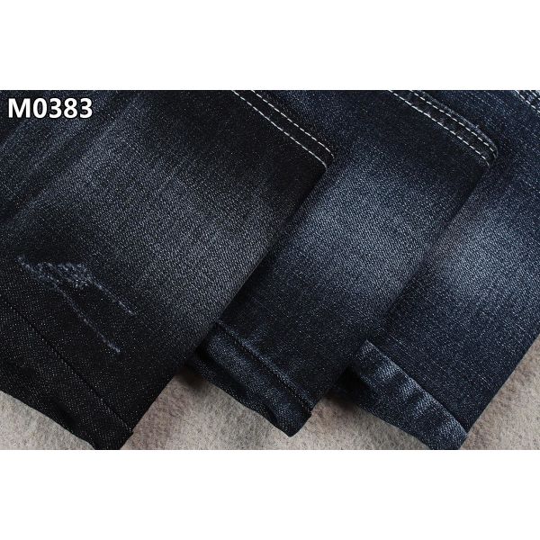 Sanforizing Cotton Polyester Spandex Denim Fabric Elastic Slubby Jeans Fabric