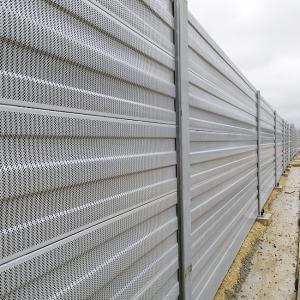 China Waterproof Perforated Metal Acoustic Panel Noise Barrier Panels on sale