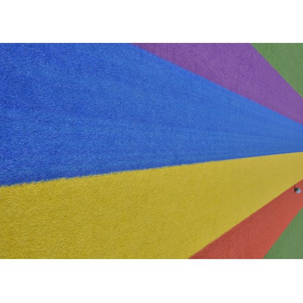 Low Friction Bright Color 20mm 4m Plastic Colored Artificial Turf