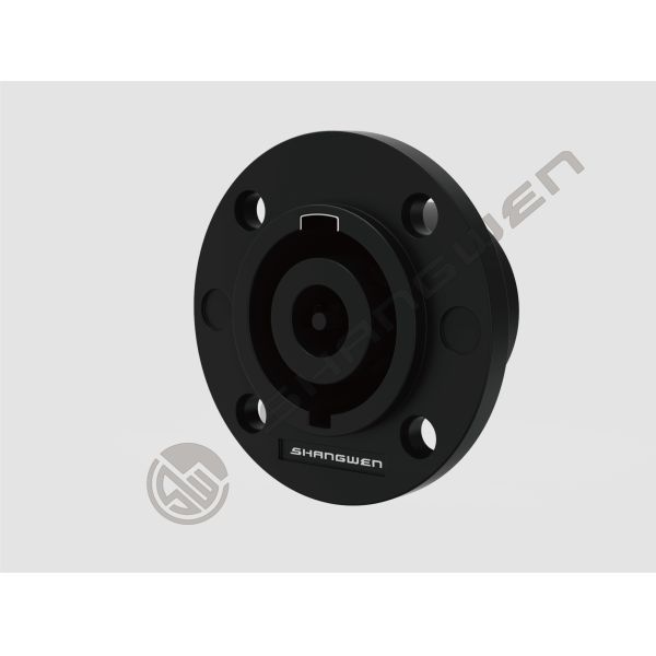 Quick Lock Rugged Durable 8 Pore 8 Pin Male Socket Chassis Industrial Electronics Accessories Loudspeaker Connector Types