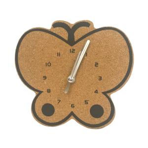 Quality Silent Butterfly Shaped Cork Clock Quartz Movement Battery Operated for sale