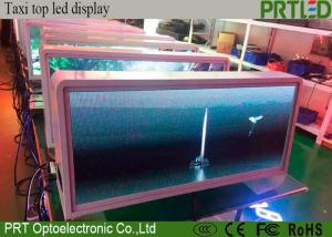 China 5500 Nits Full Color Taxi Top LED Display SMD 3 In 1 960x320mm Screen Size on sale