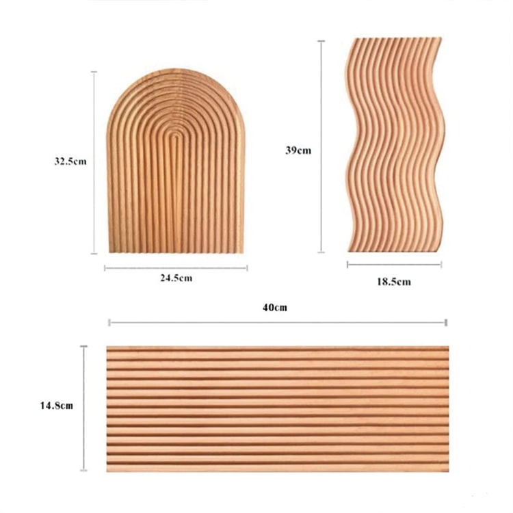 Natural Solid Food Chopping Board Set with Scale OEM/ODM Accepted and Customized