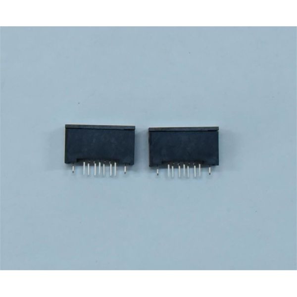 High-Performance SATA Data Connector for Electronic Applications-SATA 7p Male Chassis Au DIP Au Plated 15u" Connector