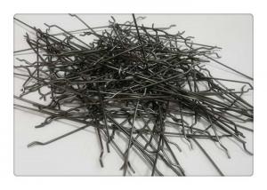 China Q195 Concrete Micro Steel Fiber Cold Drawn Wire Loose Hooked End Reinforcement on sale