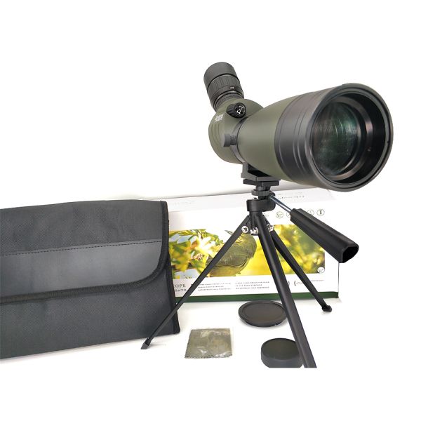 Shockproof IPX7 20-60x60 ED Birding Spotting Scope With Carrying Bag