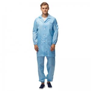 Quality Autoclavable Sterilizable Anti Static Coverall Long Sleeve Shirt Pants for sale