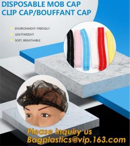 China Disposable MON CAP, CLIP CAP,BOUFFANT CAP,medical disposable surgical head caps,nonwoven mob cap,hair net NURSE CAP, MED on sale