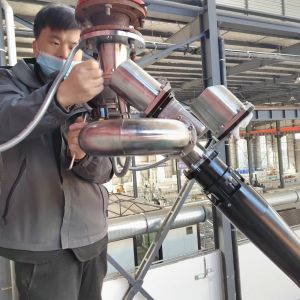 Electric Automatic Fire Water Monitor Firefighting Multifunctions AC 110V