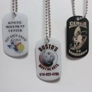 Buy 2012 promotion custom metal Epoxy Coating / Resin Personalised dog tags​ at wholesale prices
