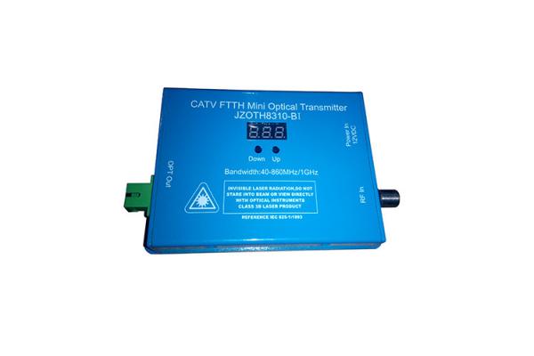 Buy Durable Digital Analog TV Transmitter , CATV Fiber Optic Transmitter 0~10dBm at wholesale prices
