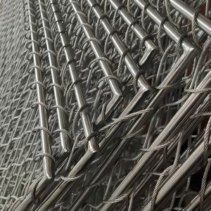 China Wire Rope Steel Animal Enclosure Mesh on sale