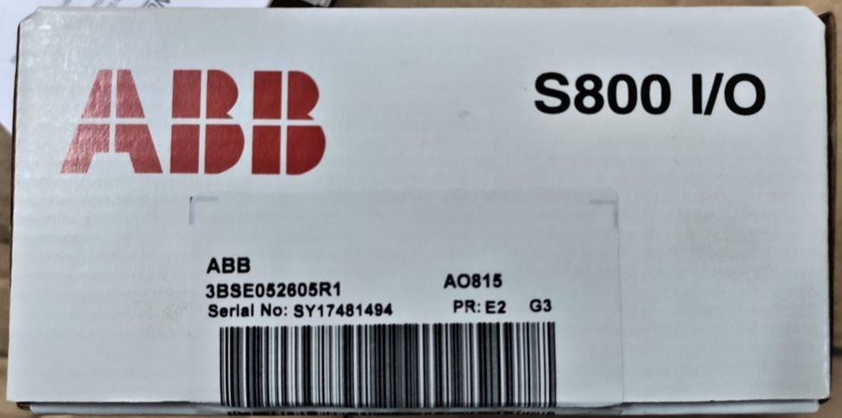 AO815 3BSE052605R1 ABB Analog Input