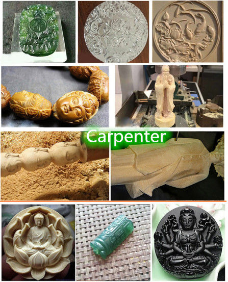 China Cheap best price woodworking 4 axis atc furniture cnc router 1325 smart advertising wood engraving and carving mac