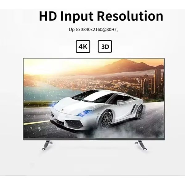 HDMI to 3.5mm RCA Analog Audio Converter Extractor Decoder Amplifier for PS4 DVD 5.1 Channel Sound Splitter Private Mold