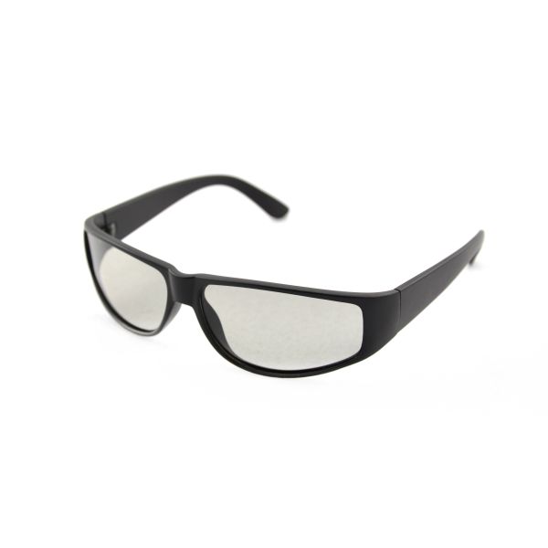 Plastic Frame Circular Polarized 3D PC Glasses For Games , Gift