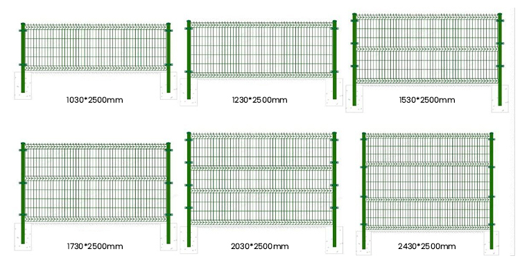 Modern Stylish Iron Fence at for Customized Garden Wire Mesh
