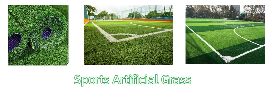 Artificial Grass 40mm Pile Height Wholesale Price for Soccer Fields and Tennis