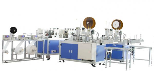 Buy Full Automatic Aluminum Surface Mask Machines With Outer Ear Band at wholesale prices