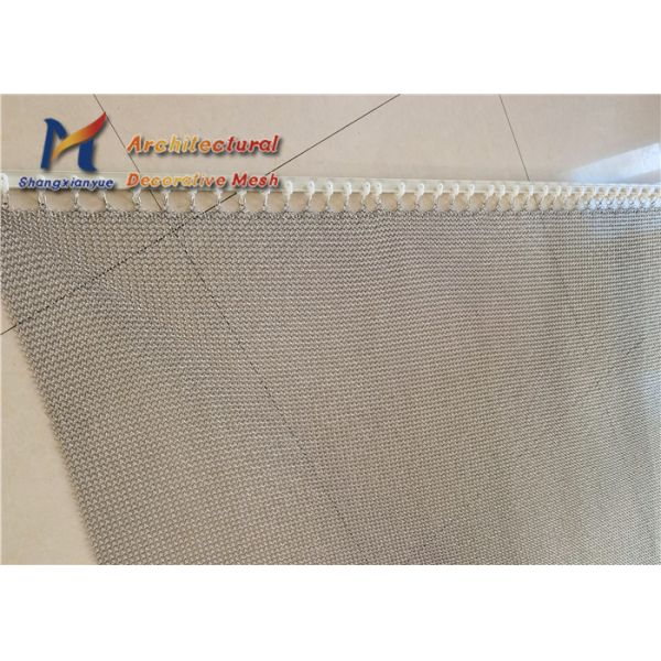 Ss 304 Industrial Chainmail Curtain Coffee Tea Operation Decorative Wire Mesh Dividers