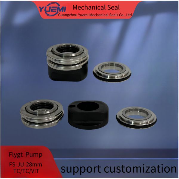 Flygt Face Pusher Mechanical Seal 3101 FS JU 28mm Unbalanced SGS ISO