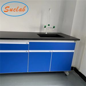 Quality ISO14001 C Frame Chemistry Lab Workbench Multiscene With Sink for sale