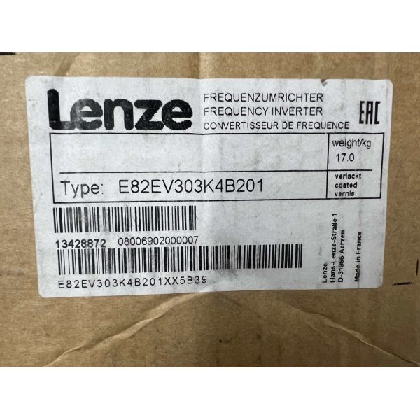 LENZE FREQUENCY CONVER E82EV303K4B201 30KW AC380V NVERTER 8200 VECTOR