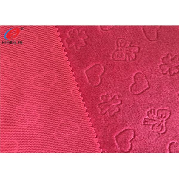 Embossed Minky Plush Fabric Super Soft Baby Blanket Using 100% Polyester Knitting