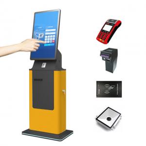 China 27 Inch Touch Screen Bill Payment Kiosk , Self Service Currency Exchange Machine on sale
