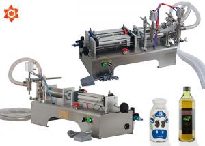 Quality Liquid Vial Beverage Can Tin Semi Automatic Filling Machine 500W Power for sale