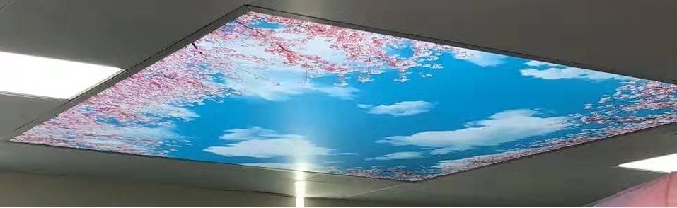 Non Magnetic Led Panel Light Decoration Blue Sky MRI Soft Film Ceiling Led Lights For Mri Room