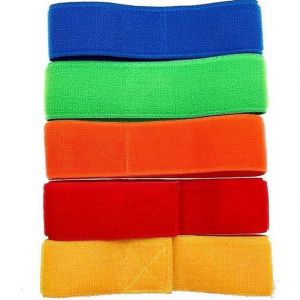 China Colorful High Elastic Hook And Loop Straps Eco Friendly Comfortable For Waist Cinching on sale