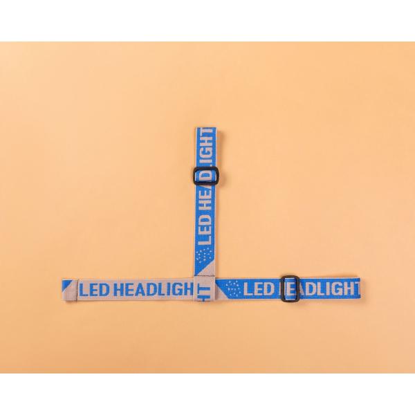 2.5cm Jacquard Elastic Ribbon And Webbing For Head Lamp Head Light And Garment Accessories