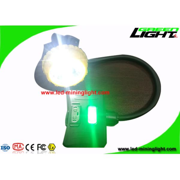 6.8Ah Panasonic Battery Mining Cap Lights 15000 Lux Coal Underground Application